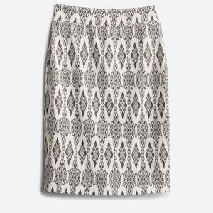 NWT Renee C Leena Tribal Printed Stretch Skirt